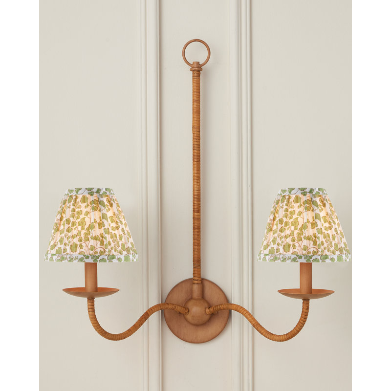 Maiden Fern Empire Chandelier Shade, Green