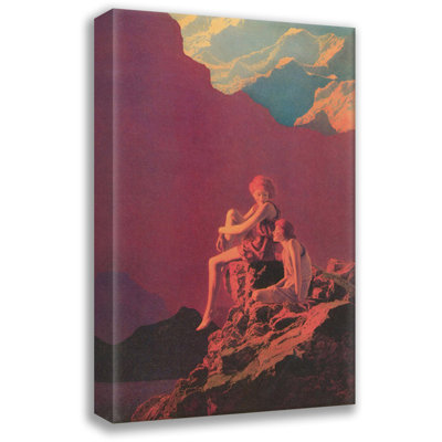 Contentment by Maxfield Parrish Gallery Wrapped Canvas
