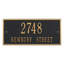 Hartford 2-Line Wall Address Plaque-423073425-423073429