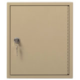 Ebern Designs 60-key Security Steel Cabinet With Numbered Tags And Key Lock – Key Holder Wall Mount Lock Box For Office, School, Valets, Hotels, House And Car Keys