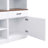 Farmhouse 4-Piece Entertainment Wall Unit Set with Bookshelf for TVs Up to 70", Walnut TV Stand with Adjustable Shelves, Mid-Century Large Media Console with Wine Rack for Living Room-729179671