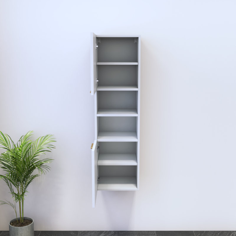 Bibliothèque blanche Madera 13,6 "05, Blanc