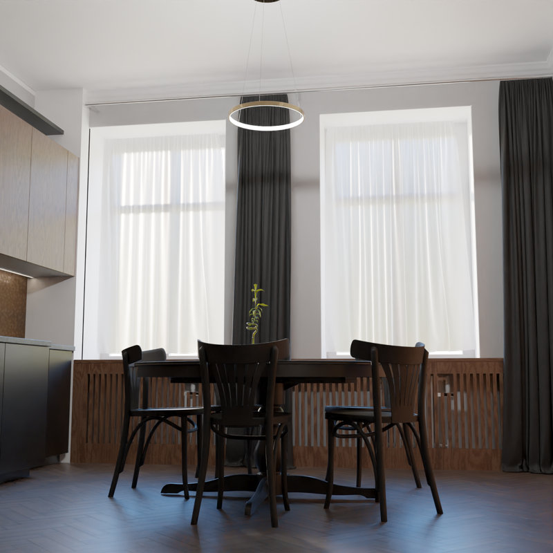 Beah 1 - Light Chandelier LED Chandelier, 110 cm H x 40 cm W x 40 cm D