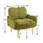 Fauteuil en velours-1560449605