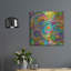 Bungalow rose «Tidepool Swirls» par Dean Russo, art mural en métal-2040278446