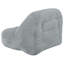 Corduroy Fabric Beanbag Couch For Living Room, Bedroom & Dorm, Cozy Fluffy Cloud Mini Couch,Grey