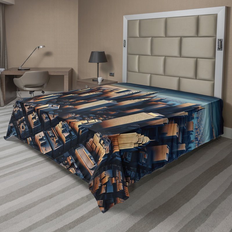 Polyester Flat Sheet, California King