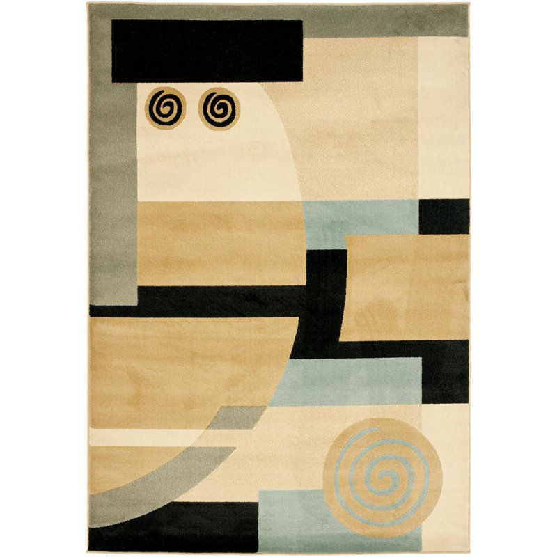 Charis Porcello Performance Geometric Rug, Rectangle 4' x 5'7"