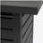 Rectangular Iron Fire Pit - 30,000BTU - Built-in Lid