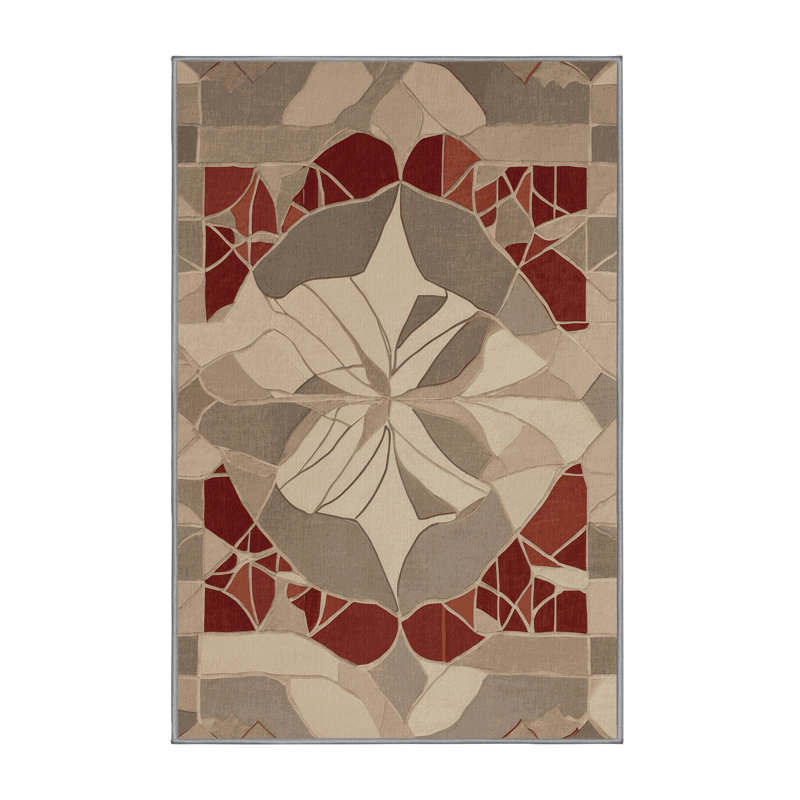 Perspective Frame Rug, Rectangle 2' x 3'