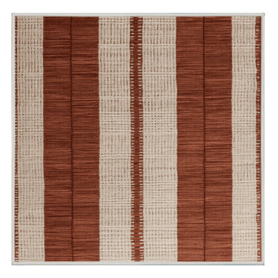 Tapis beige à carreaux lavable à la machine