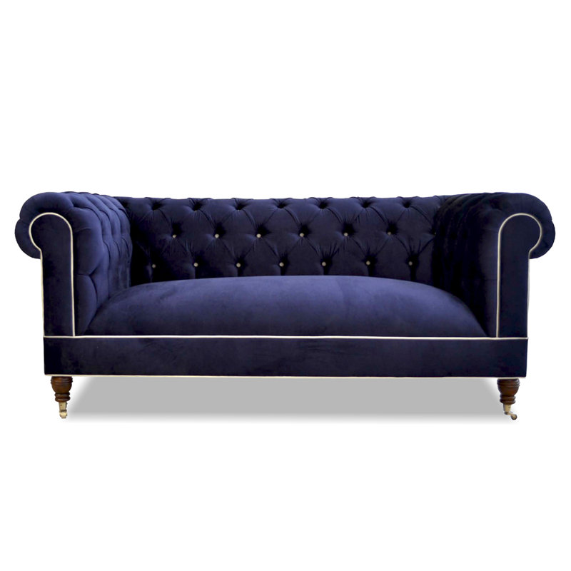 Lionel Velvet Sofa