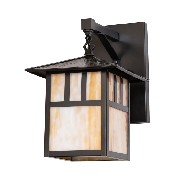 9" Wide Seneca Double Bar Mission Wall Sconce