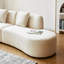 Canapé 6 places en velours de luxe avec motif en demi-lune et mousse haute densité-32246519