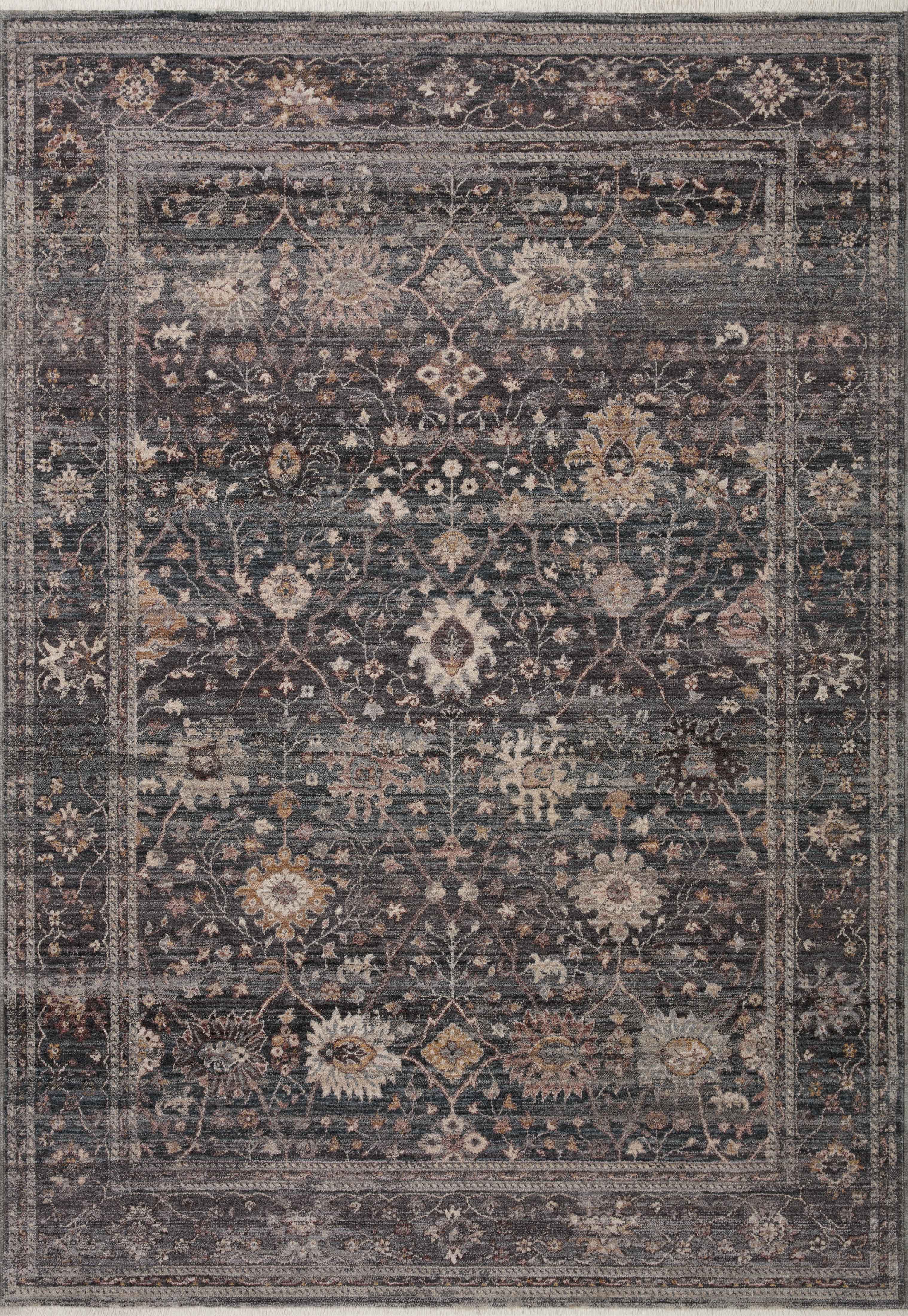 Wayfair Monarchy Rugs Loloi Rugs Loloi Lyra Ink / Multi Area Rug | Wayfair