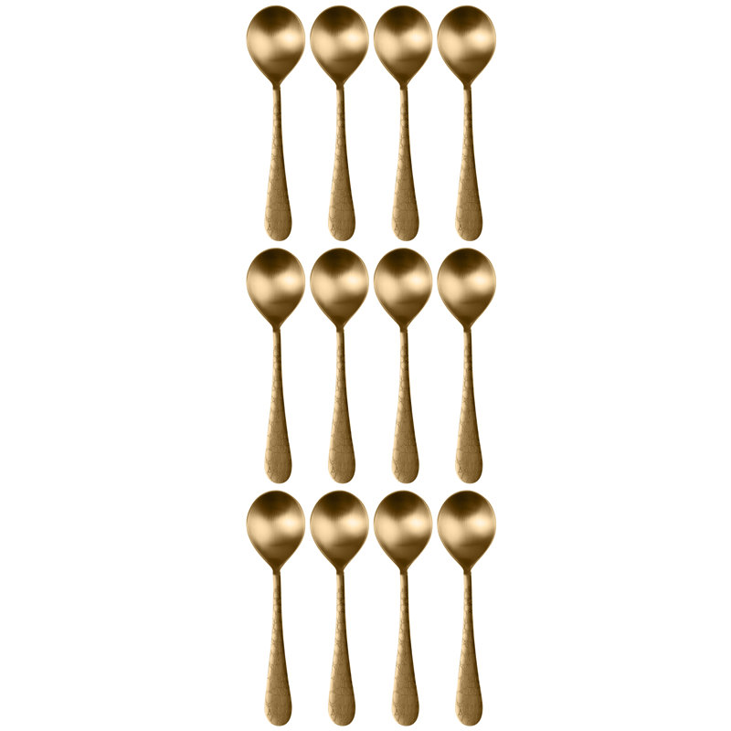 Coccodrillo Flatware, Ice Gold