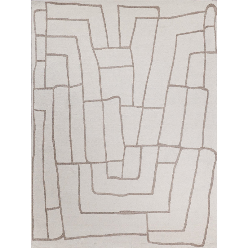 Tangiers Hand Tufted Wool Indoor Rug, Rectangle 6' x 9'