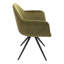 Chaise rembourrée en velours Skywalk-2036862240
