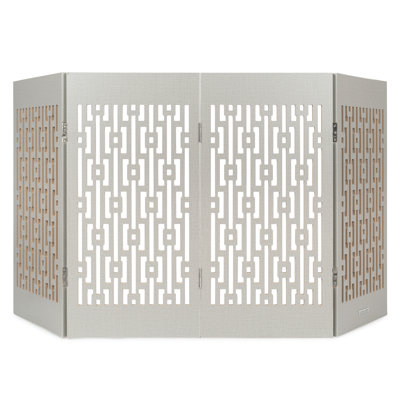 Delgado Wood Free Standing Pet Gate