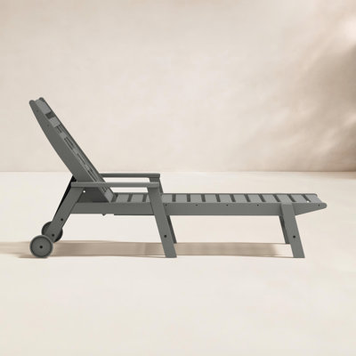 POLYWOOD® Chinoiserie 27" Patio Chaise Lounge