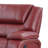 2-piece Upholstered Reclining Sofa Set Red