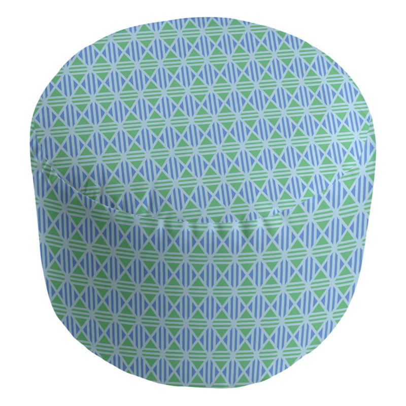 Repose-pieds Avicia, Vert / bleu ciel