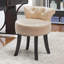 Thjodulf Solid Wood Accent Stool-603148958