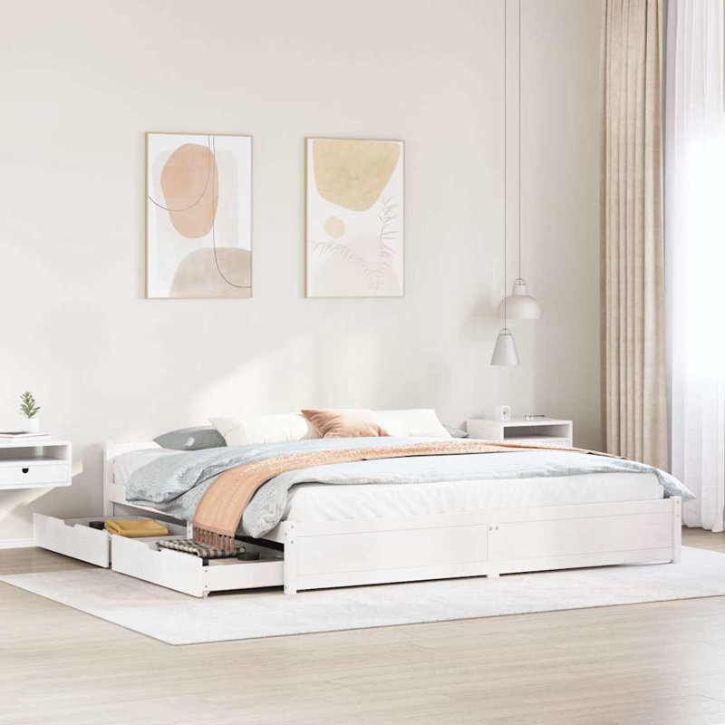 Solid Wood Bed