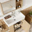 Meuble-lavabo de 21,6 po avec lavabo en céramique-354978707