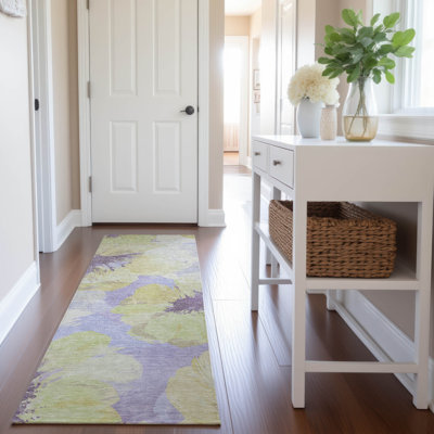Premium Machine Washable Harjo AMF1554 Floral Rug