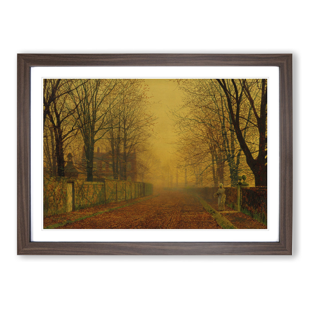 Evening Glow by John Atkinson Grimshaw - Framed Print