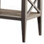 Magen 26 po Table de bout rectangulaire en verre trempé gris-821200246