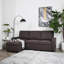Razzak 3 Seater Linen Sofa Bed-180109883