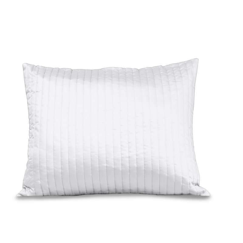 Siena Channel Coverlet, Queen Coverlet, White