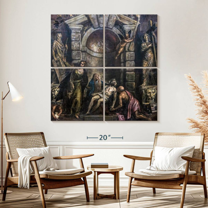 Adella Pieta 1576, 57" H x 57" W