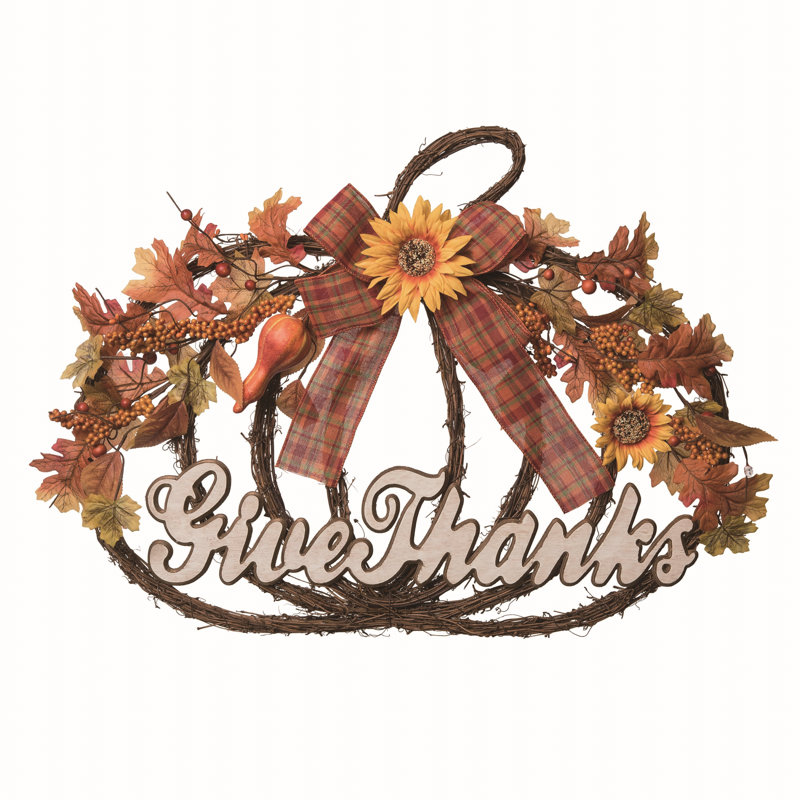 Couronne florale Harvest Off Thanks