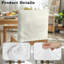Couvre-dossier de chaise - neutre - ensemble de 4, extensible, doux, haut dossier, lavable, salle à manger