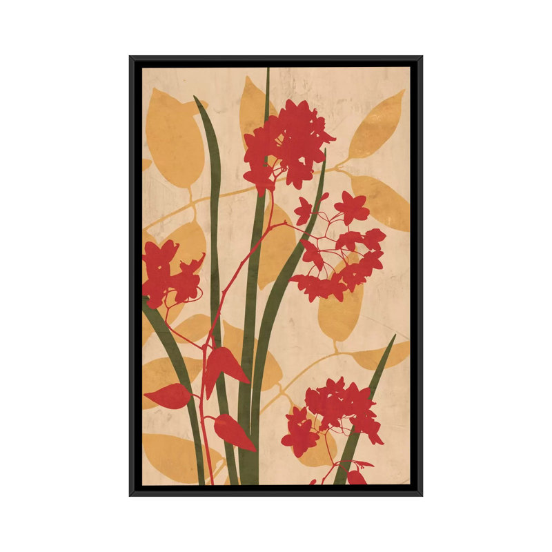 " Hideaway I " by Erin Lange, 26" H x 18" W x 1.5" D, Black Framed Canvas, No Matte