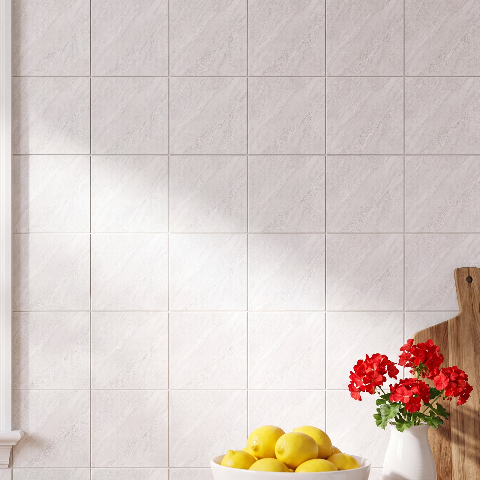 ALC 24" x 24" Matte Tile, Pearl