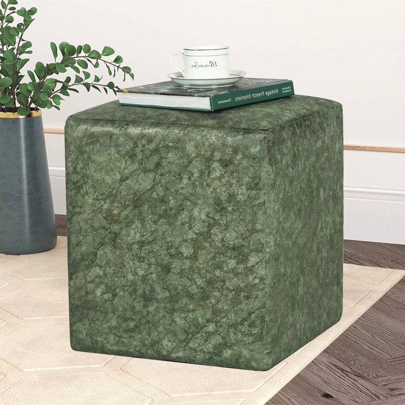 Repose-pieds en tissu 15,2 ", Vert clair
