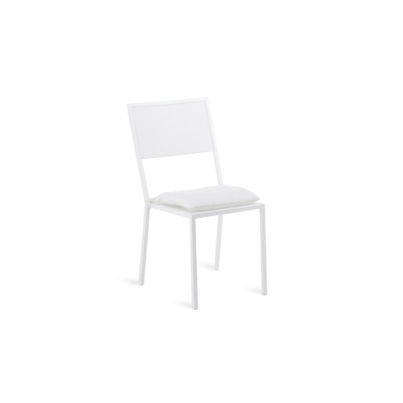 Chaise Kelsee Whitestackable, Blanc