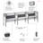 Pro-Biz Rectangle 3 Person Cubicle with Cable Management-18375422