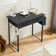 Desk and Chair Set: 32 Inch Computer Desk & Height Adjustable Black Mesh Chair