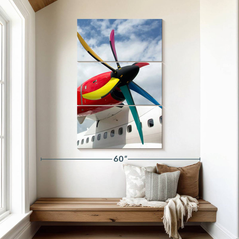 Mehar Multicolored Airplane Propeller