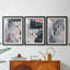 Angled Spaces IV - Impression encadrée sur mesure de qualité supérieure mate - 3 pièces-1844115060