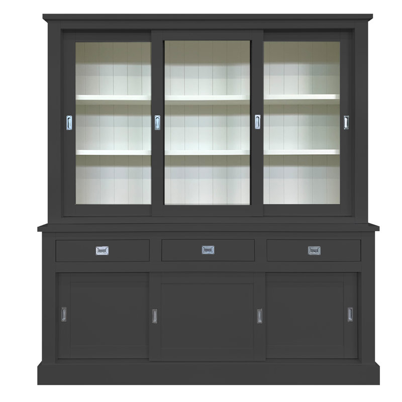 Lemire Display Cabinet, Black