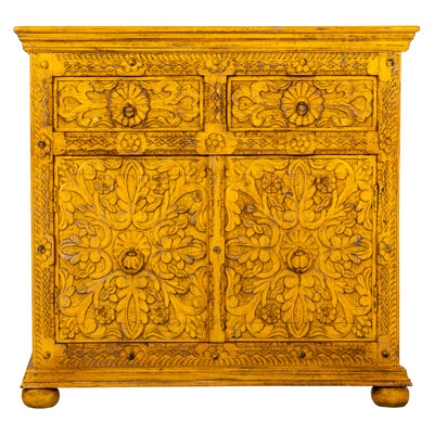Aretzi 90cm Solid Wood Sideboard