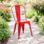 Modern Woolley Metal Stacking Dining Chair – Comfortable Durable Seating for Patio, Kitchen, or Outdoor Spaces-252317828