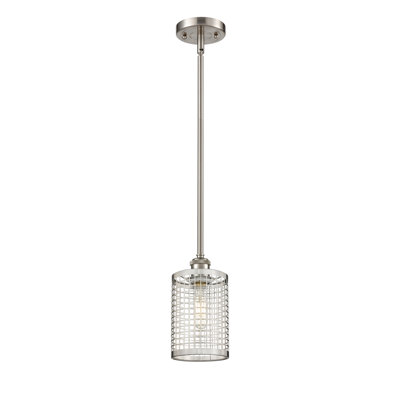 Luminaire suspendu cylindrique à 1 lumière Peraza