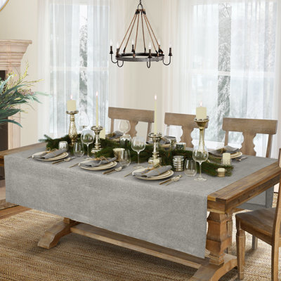 La Classica Solid Color Linen Tablecloth